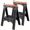 Set of 2 Folding Trestles - TOOD - Maximum Load 200 Kg - Dimensions 60x10x80 Cm
