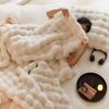 Ultra Soft and Cozy Reversible Plush Shawl Blanket - Thick and Fluffy, Machine Washable - Suitable for Sofa, Bed, Travel and Home Decor Vintage Style