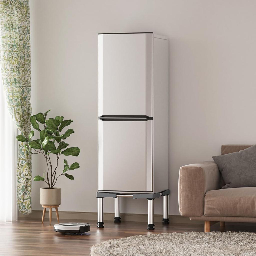 Холодильник DEWEL Водонепроницаемая сушилка Может быть Регулируемая Звуковая Вибрация Грузоподъемность 300 кг Подставка, Приподнятая, Поддон, Подставка, Приподнятая, 28-31 см, Длина,