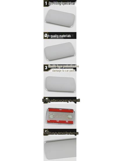 15 Lavida Rear Fog Light Ring & Trunk Cover Decoration - Car Accessories