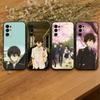 Чехол для телефона Hyouka Hotaro Oreki для Samsung S25, S24, S21, S22, S23, S30, Ultra, S20, Plus, Fe, Мягкий силиконовый черный чехол