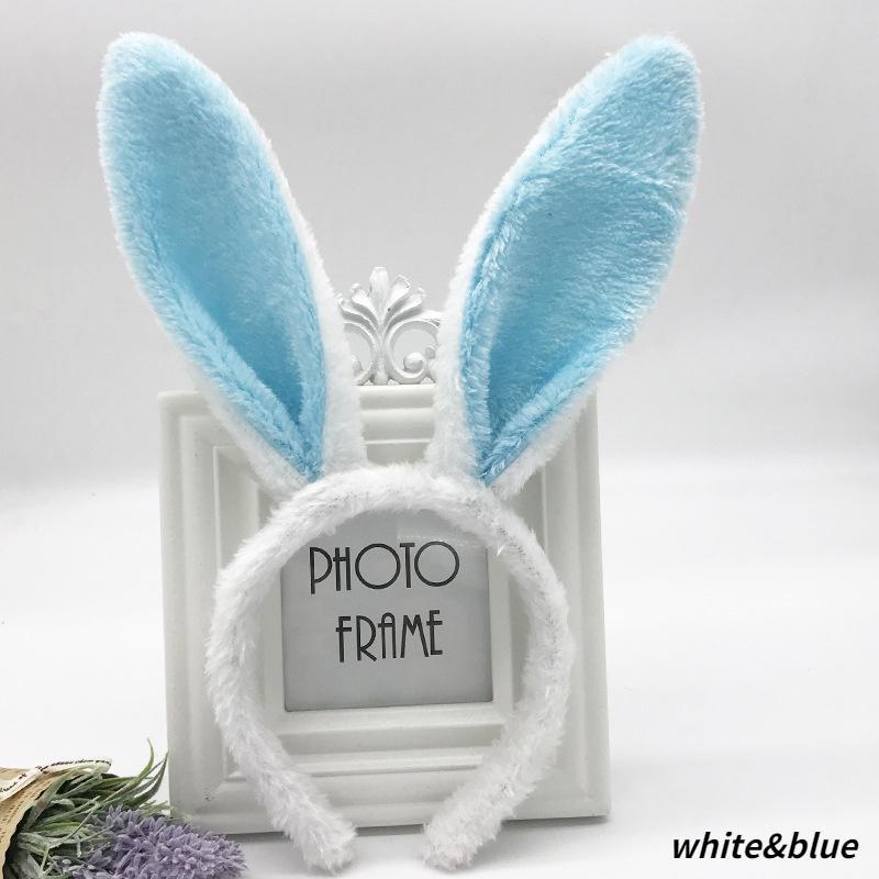 Милая пасхальная повязка на голову с ушками кролика для взрослых и детей, счастливый кролик, украшения для пасхальной вечеринки, сувениры для пасхальной вечеринки для детей, подарки