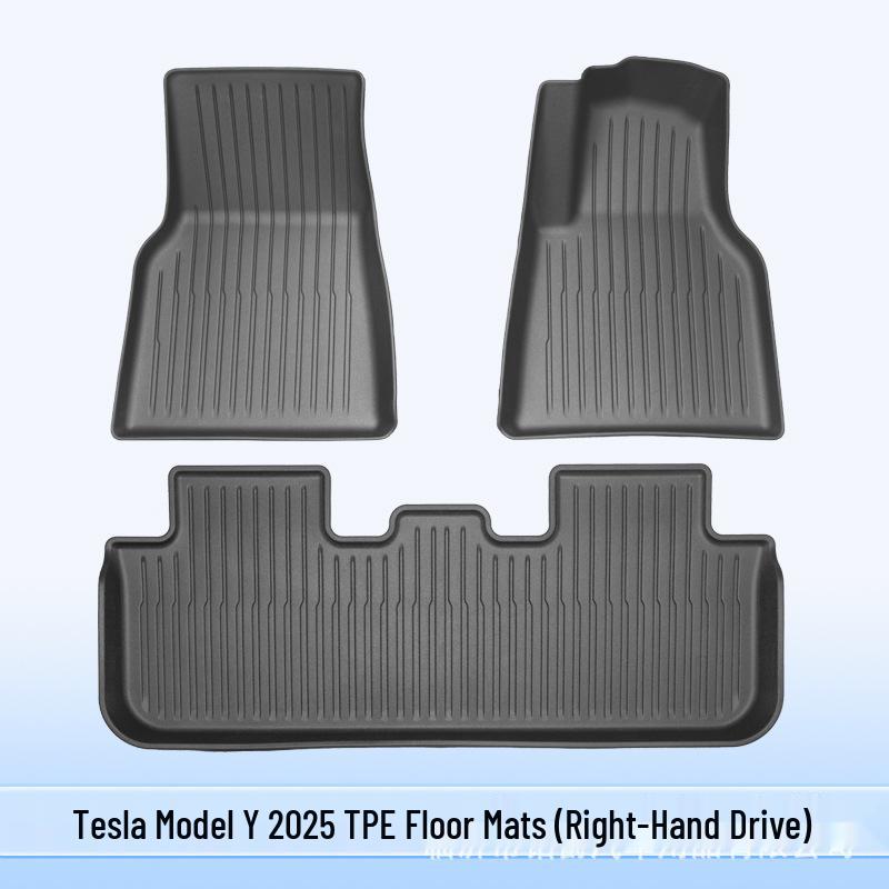 Всепогодные ТПЭ коврики в салон и багажник для Tesla Model Y/3/S/X Новая модель