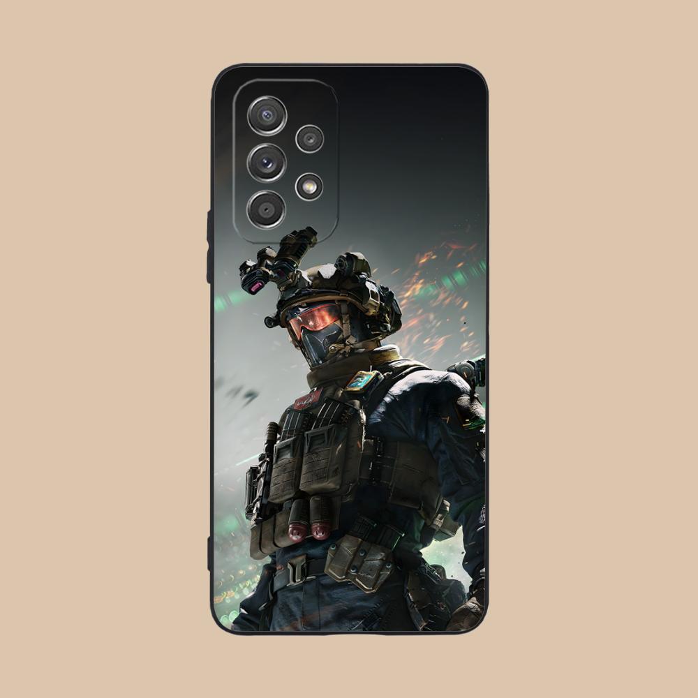 Игровой чехол Delta Force из матового ТПУ для мобильного телефона Samsung Galaxy M55 54 42 35 34 33 32 23 22 15 14 13 12 F55 5G Цветная крышка