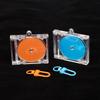 Blank Album Cd Case Keychain Pendant Mini Cd Player Keyring Peripheral Commemorative Album Key Holder Diy Bag Hanging Decoration