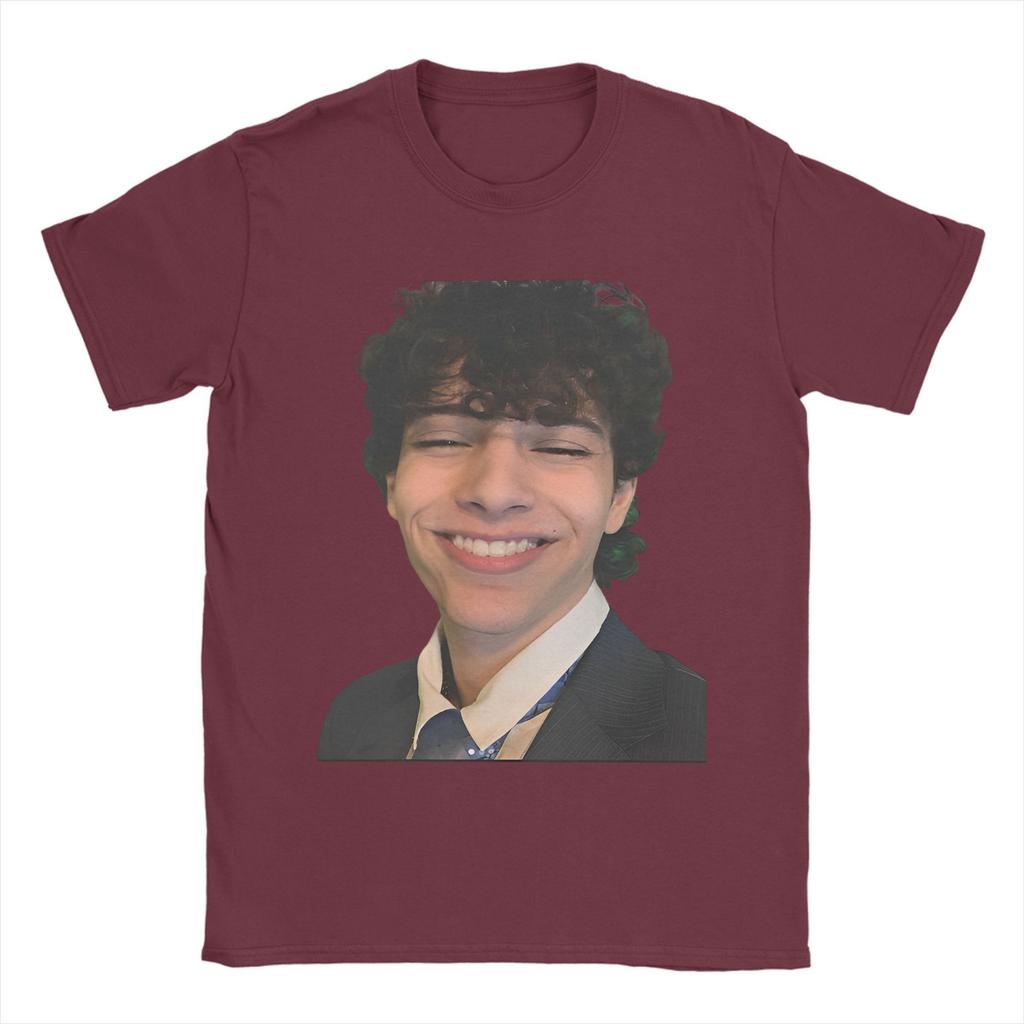 Мужская футболка Hamzah SlushyNoobz Fan Из чистого хлопка Винтажная футболка С круглым вырезом Короткий рукав Одежда Новое поступление