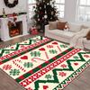 Christmas Themed Carpet Living Room Decoration Sofa Rug New Year Light Luxury Carpets for Bedroom Large Area Non-slip Floor Mats