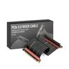 LINKUP AVA5 PCIE Riser Cable Совместим с видеокартами RTX5090 RX9070 x16 Скорость Совместим с PCIe Прямой Черный Длина 20 см - 5.0 и 128 ГБ/с 4.0 и