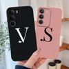 Для Realme C71 C61 C51 C51S Чехол Простой Сердце Буква Задняя Крышка Для Realme C 71 Полная Защита Мягкий Жидкий Силикон Чехлы для Телефона