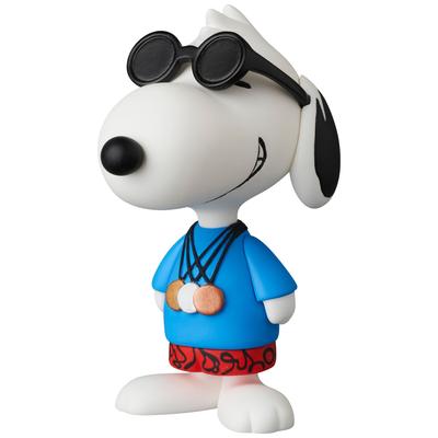 UDF Фигурка Сверхдетализации 768 PEANUTS СЕРИЯ 16 ПЛАВЕЦ ДЖО КРУТОЙ Джо Крутой примерно 75 мм готовая фигурка №. Пловец, высокий, не в масштабе, раскрашенный,