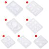 Multipurpose Earrings Resin Molds Pendant Eardrops Silicone Moulds for DIY Epoxy Resin Ornament Friend Lover Gifts