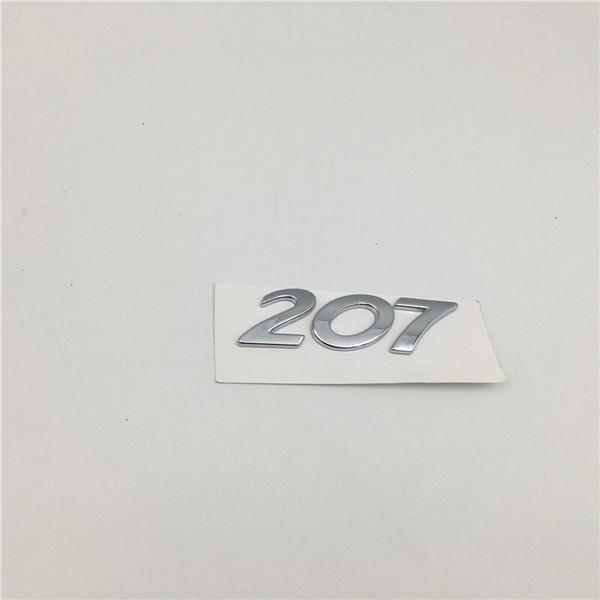 Для 206 207 301 306 307 308 508 2008 3008 4008 5008 эмблема хвост сзади логотип