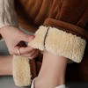 Fashion Women's Winter Thicken Plush Corduroy Casual Pants Warm High Waist Trousers