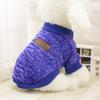 Pet Dog Puppy Classic Sweater Fleece Sweater Clothes Warm Sweater Winter