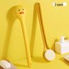 Little Yellow Duck Long Handle Soft Bristle Bath Brush
