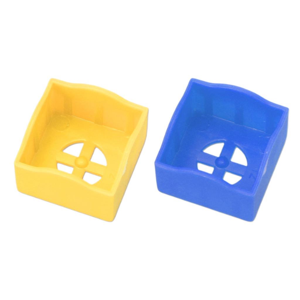 2Pcs Billiard Chalk Protective Cover Billiard Cue Chalk Holder Billiard Chalk Case Billiard Chalk Holder Chalk Storage