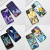 Namikaze Minato Narutos Uchiha Sasuke Casing Phone Cover for Xiaomi Redmi 15 9A 9C NFC 7A 9T Note 9 8 7 8T 15c A5 Soft Case