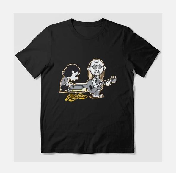 ГОРЯЧАЯ НОВИНКА Steely Dan NewShirtdan Базовая Футболка Полный Размеры S2345XL Хлопок Унисекс Футболка