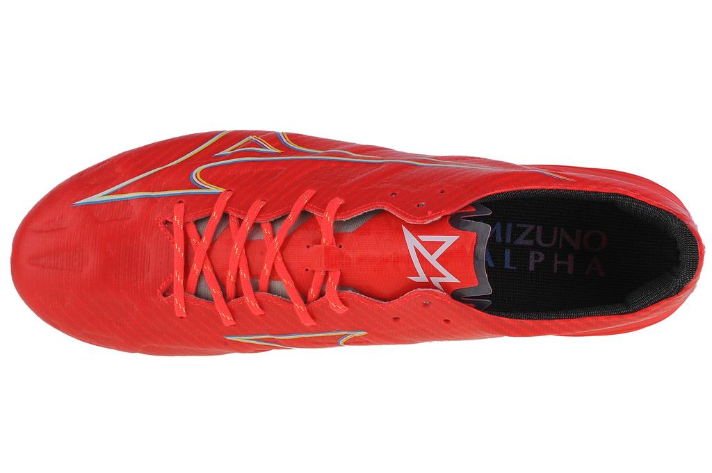 Mizuno Alpha Elite FG, Мужские футбольные бутсы красные