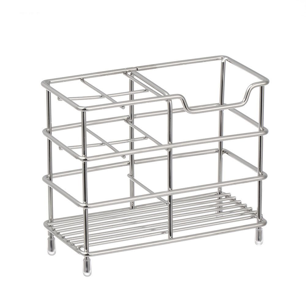 Arranged Space Saving Toothbrush Holder Vanity Countertops Storage Rack Kitchen Organizer Stand