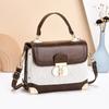 Square Handbag Fashion Shoulder Messenger Bag Classic Women's Bag Flip Flap a