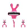 Rainbow Friends Theme Roblox Pink Frog Plush Toy Non-toxic And Bpa-free Materials For Safe Snuggles