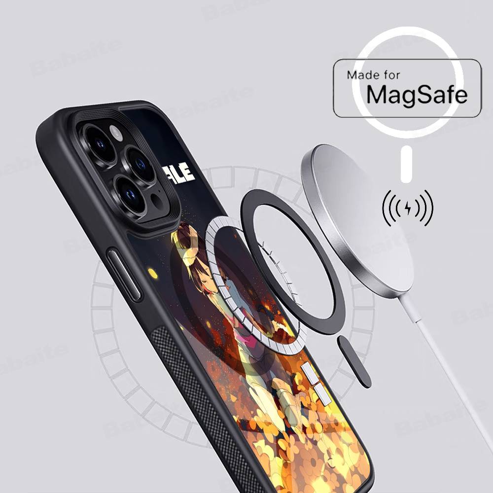 U-Undertale Для чехла телефона Для IPhone 17 Air 16 15 14 13 12 11 Pro Max Plus Ударопрочный чехол