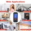 Handheld Portable Electromagnetic Radiation Detector, Electric & Magnetic Field Temperature Measurement, For Home EMF Inspection