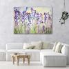 Canvas print, Purple flowers in a meadow