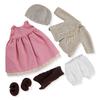 BlissfulPixie Handmade Waldorf Doll Clothes 30cm Clothes Set Lovely Box Girls Christmas Birthday Gift Lusia Clothes Accessories -