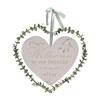 Love Story 'Welcome To Our Happily Ever After' Heart Wreath