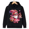 Hot Sale  New Boys '& Girls' Christmas Hooded Sweatshirts with Print Design Fall/Winter)