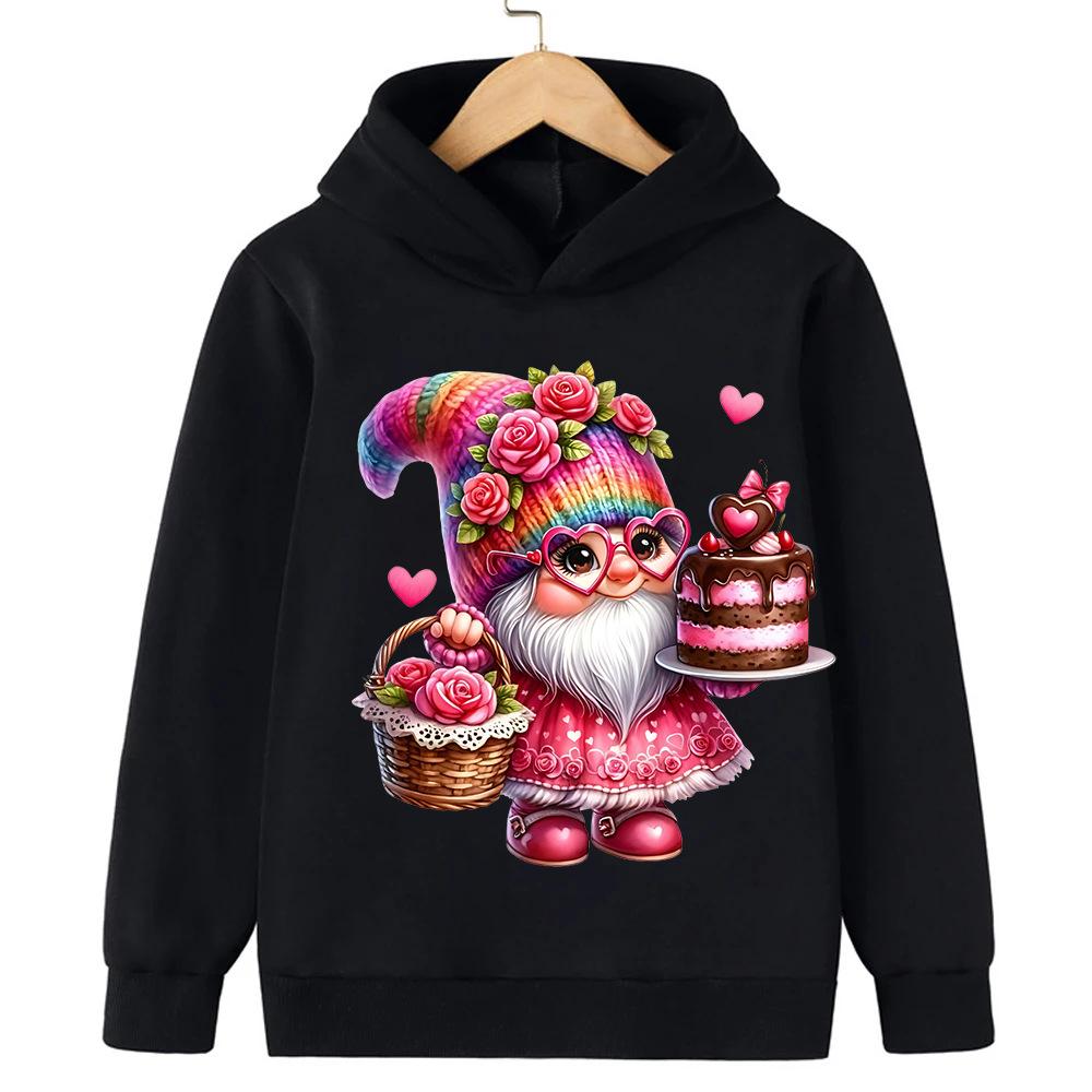 Hot Sale  New Boys '& Girls' Christmas Hooded Sweatshirts with Print Design Fall/Winter)
