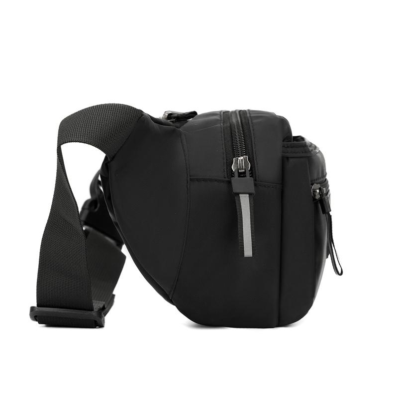 Мужская поясная сумка для активного отдыха, многофункциональная, износостойкая, водонепроницаемая, большой вместимости, нейлоновая нагрудная сумка, сумка для мобильного телефона