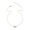 Diamond-encrusted Devil's Eye Necklace Niche Light Luxury Jewelry Women's Clavicle Chain Simple Eye Pendant