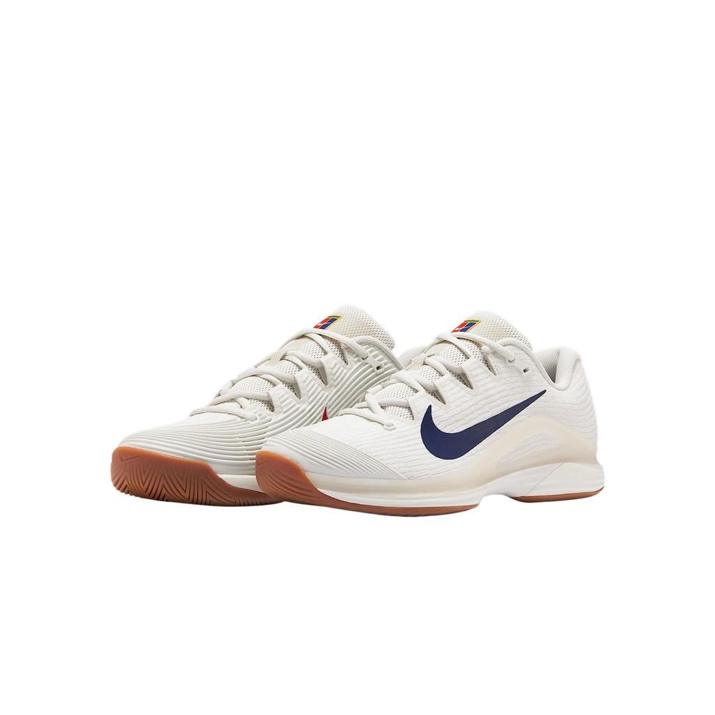 Nike Court Air Zoom Vapor 12 Hc Summit White Phantom Gum Medium Brown Binary Blue Кроссовки FV5552-100