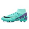 Внешняя торговля новые высокие футбольные бутсы AG длинные шипы футбольные бутсы TF шипы для тренировок Футбол мужской