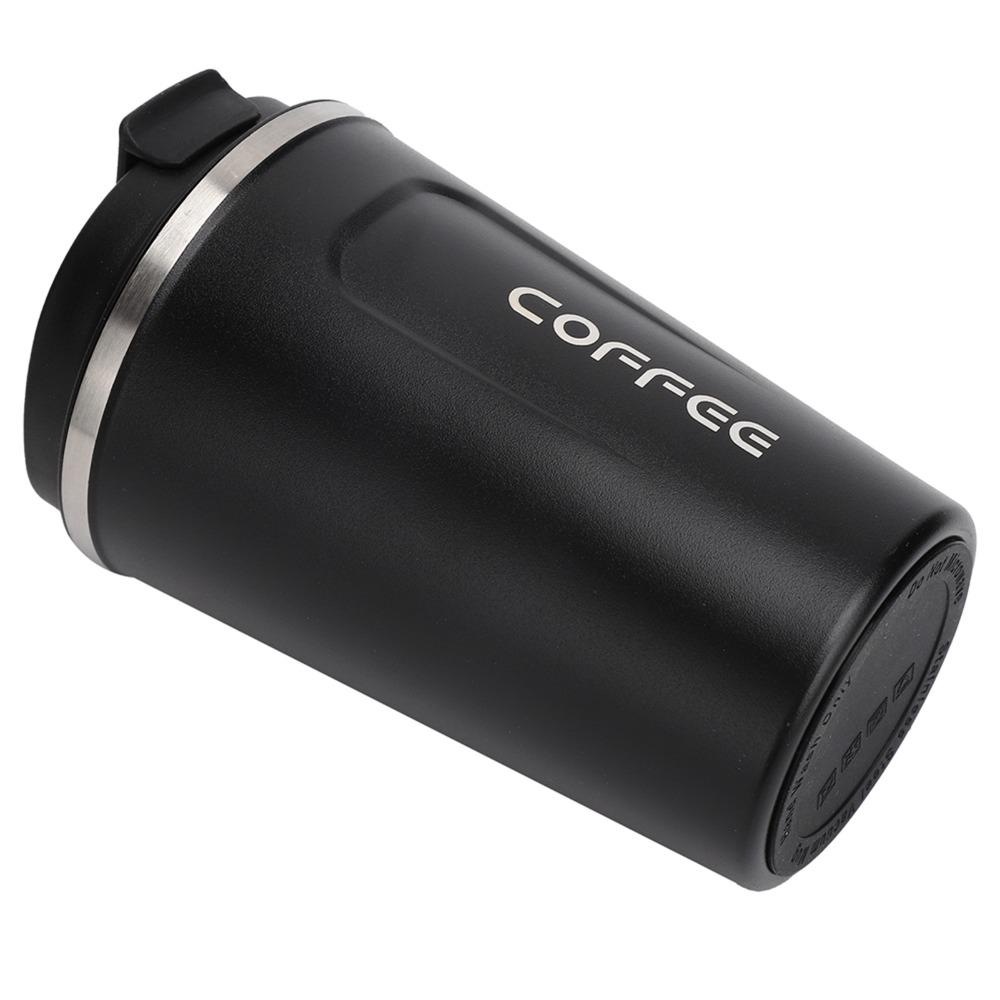 Double-Wall Insulation Vacuum Insulated Coffee Mug 380ml Capacity Car Coffee Cup Outdoor Travel