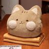 Мультяшная кошка, грелка-подушка, одеяло
