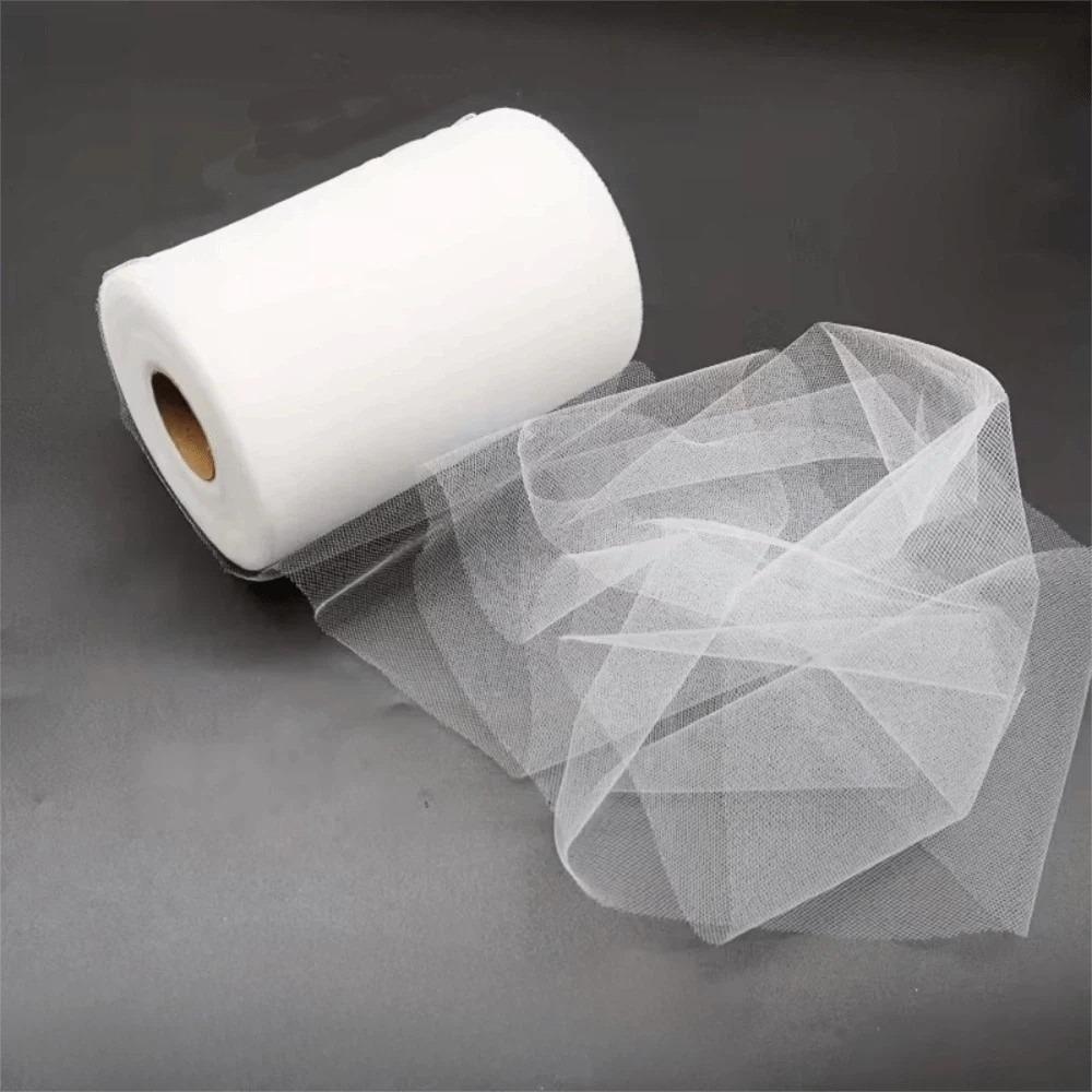 DIY Craft Sheer Tulle Fabric Ribbon Multi-clolor Party Decor Tulle Event Decoration