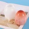 Креативная ручная форма 3D форма яйца силиконовая форма для свечи DIY форма для шоколадного торта Инструменты для выпечки Easter Egg Форма для свечи из смолы