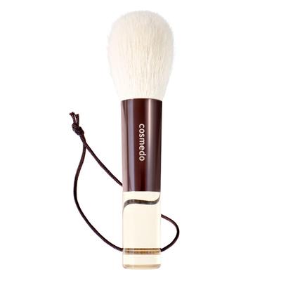 Кисть для макияжа Cosmedo Kumano Brush Кисть для очищения лица Кисть для макияжа Тонкая Длинная Мине Обычная Мягкая Takumi's (Кумано 100% Тип) (бронза) E-24N-BR