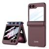 Для Samsung Galaxy Z Flip 7 6 5 4 Flip7FE 5G Магнитная защита шарнира Чехол для телефона Стекло для внешнего экрана Матовый Ударопрочный Жесткий чехол