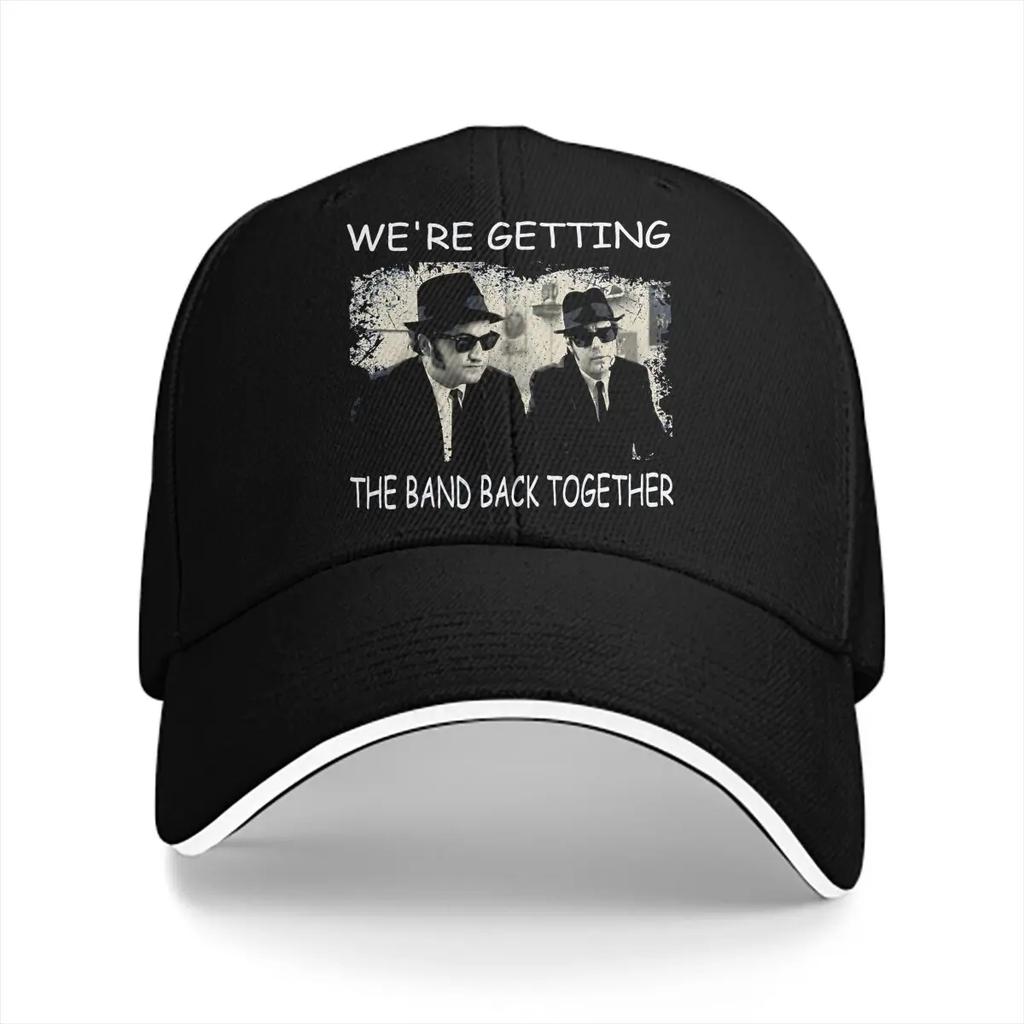 Кепка Бейсболка Миссия от Бога Унисекс Кепки Женские Козырек Защита Snapback Кепки Братья Блюз