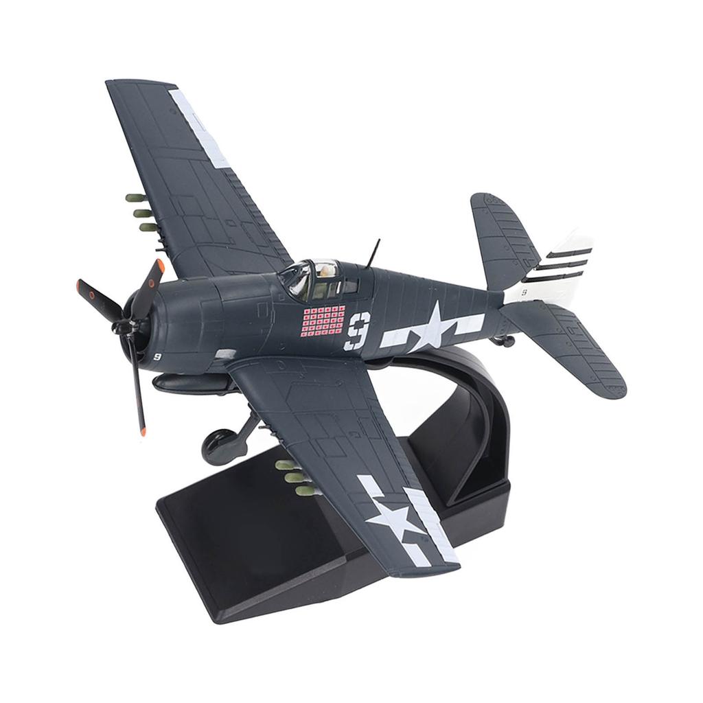 1:72 Scale F6F Fighter Planes Model Stylish Stimulation Alloy Airplane Model for Collection Display