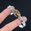 Friendship Day Sale Bronzite Stone 925 Sterling Silver Mother New Bangle Jewelry