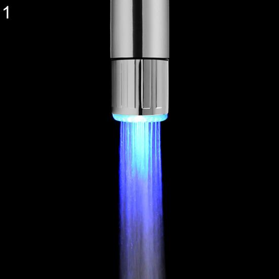 Светодиодный светильник, головка смесителя, меняющий цвет, датчик температуры, насадка для воды, кухонный кран