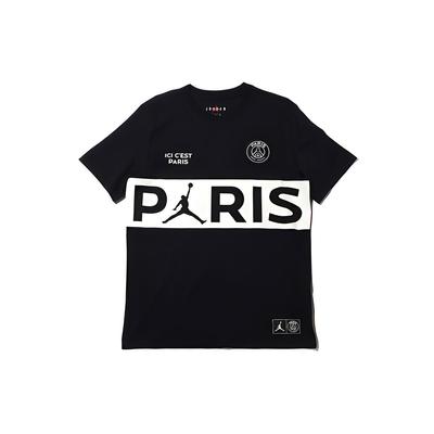 Мужская футболка с коротким рукавом X PSG Paris Saint-Germain, черные BQ8390-010