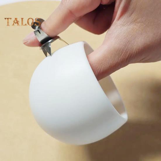 2 шт. зажим для глазури из нержавеющей стали эргономичный комфортный простой в очистке многофункциональный инструмент для нанесения цвета глазури