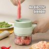1PC Vegetable Cutter Cordless Electric Garlic Utensil Accessory Food Cutter Hand-held Food Processor Kitchen Supplies
